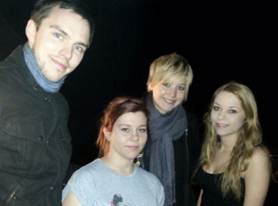 Jennifer Lawrence, Nicholas Hoult, Twitter Jennifer Lawrence, Nicholas Hoult, Twitter
